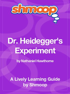 cover image of Dr. Heidegger's Experiment